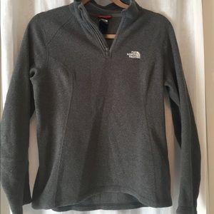 THE NORTH FACE Grey Fleece Pullover